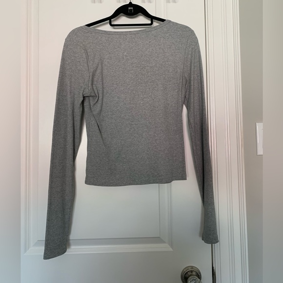Priv Clothing - Button Top - Grey sz. L - Picture 2 of 2